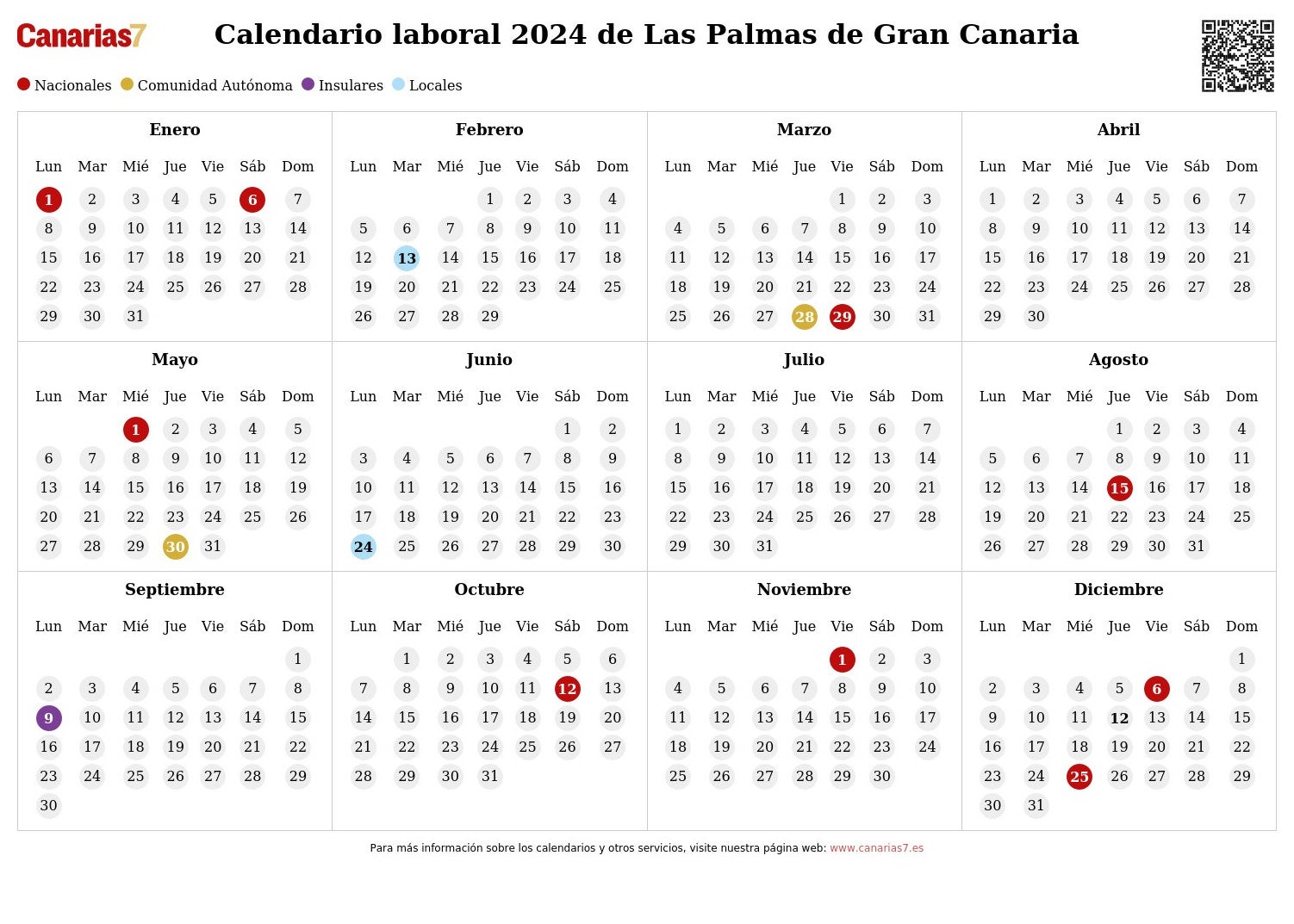 calendario-laboral-2024-de-las-palmas-de-gran-canaria-canarias7