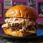 Delorean burger