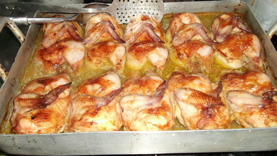 Pollo al horno