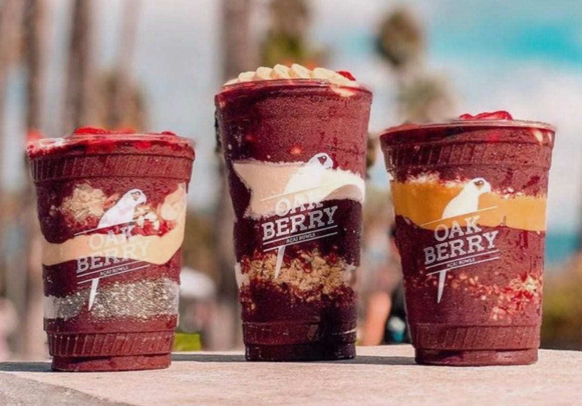 OAKBERRY Açaí Bowls