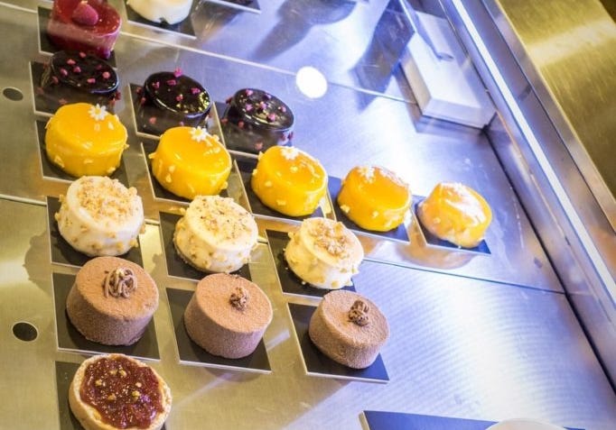 Texturas de chocolate