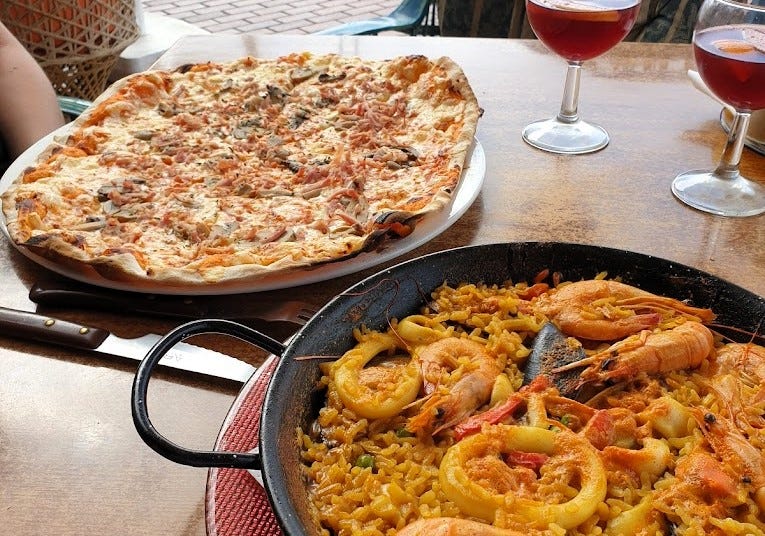 Traffpunkten Pizzeria y Pasta Restaurante Las Canteras
