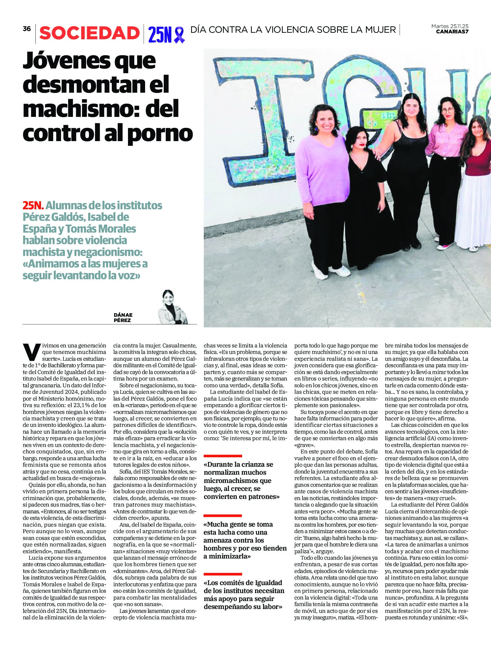 Especial Día Internacional Contra la Violencia hacia las Mujeres
