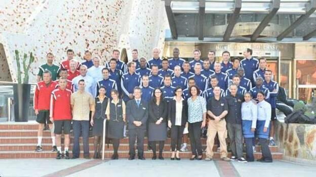 Concentración de árbitros FIFA en el hotel H10 Playa Meloneras Palace