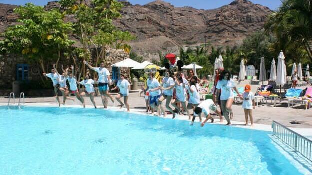 Golpe Solidario en Anfi por los niños con cáncer