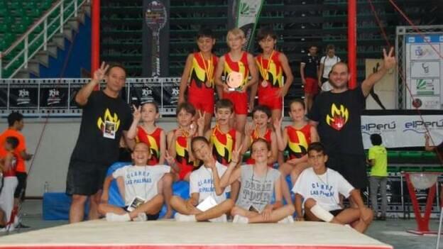 Éxito del Club Claret en el torneo de Gimnasia Artística