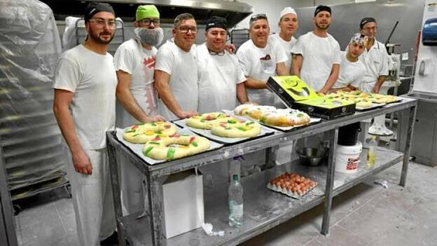 El roscón es ya el cuarto rey mago