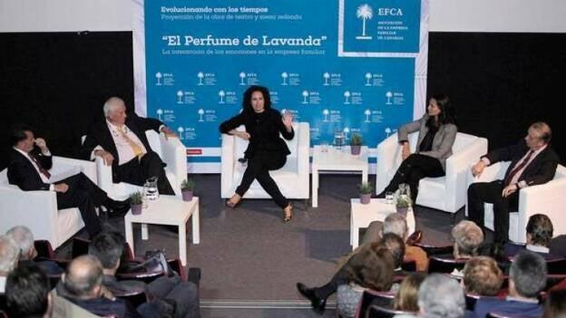 Empresa familiar. Teatro y la mesa redonda