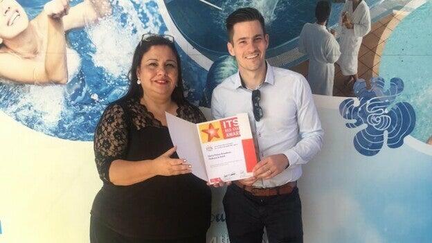 Gloria Palace Amadores, galardonado con el ITS Red Star Award 2016