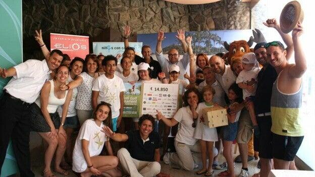 El golpe más solidario contra el cáncer de Anfi Tauro