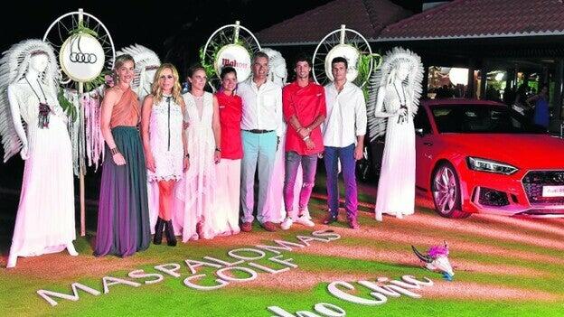 Brillante y divertida noche de golf