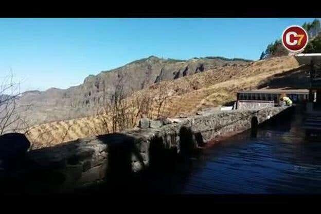 El Parador de Tejeda abre tras el fuego