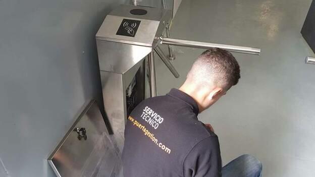 Puertagestión, gestión de accesos