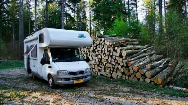 Una canaria, confinada en una autocaravana en Cuenca