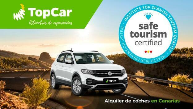 TopCar se convierte en el primer rent a car de España en obtener el sello Safe Tourism Certified otorgado por el ICTE