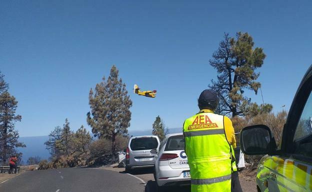 La Palma se centra en enfriar puntos calientes para que no reviva el fuego