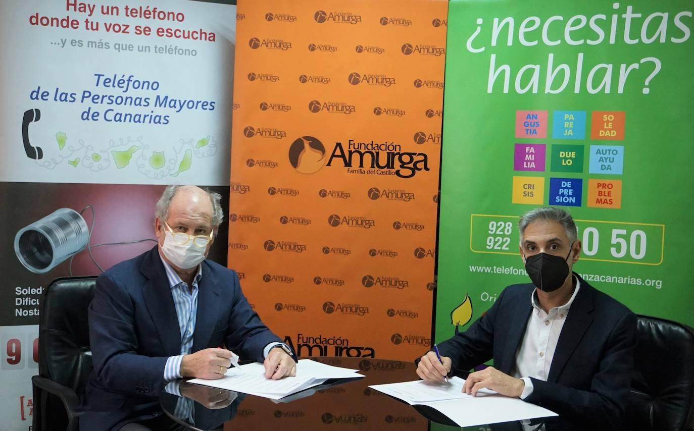 El Teléfono de la Esperanza llega al sur de Gran Canaria de la mano de la Fundación Amurga