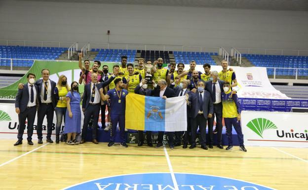 Gran Canaria, en la cima del vóley nacional