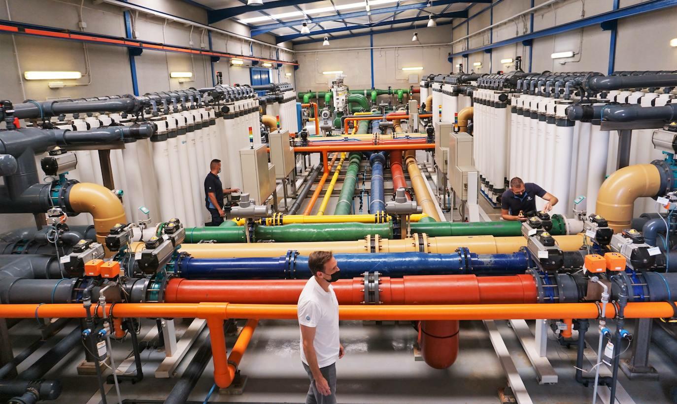 Elmasa, banco de pruebas mundial para nuevas técnicas de desalación