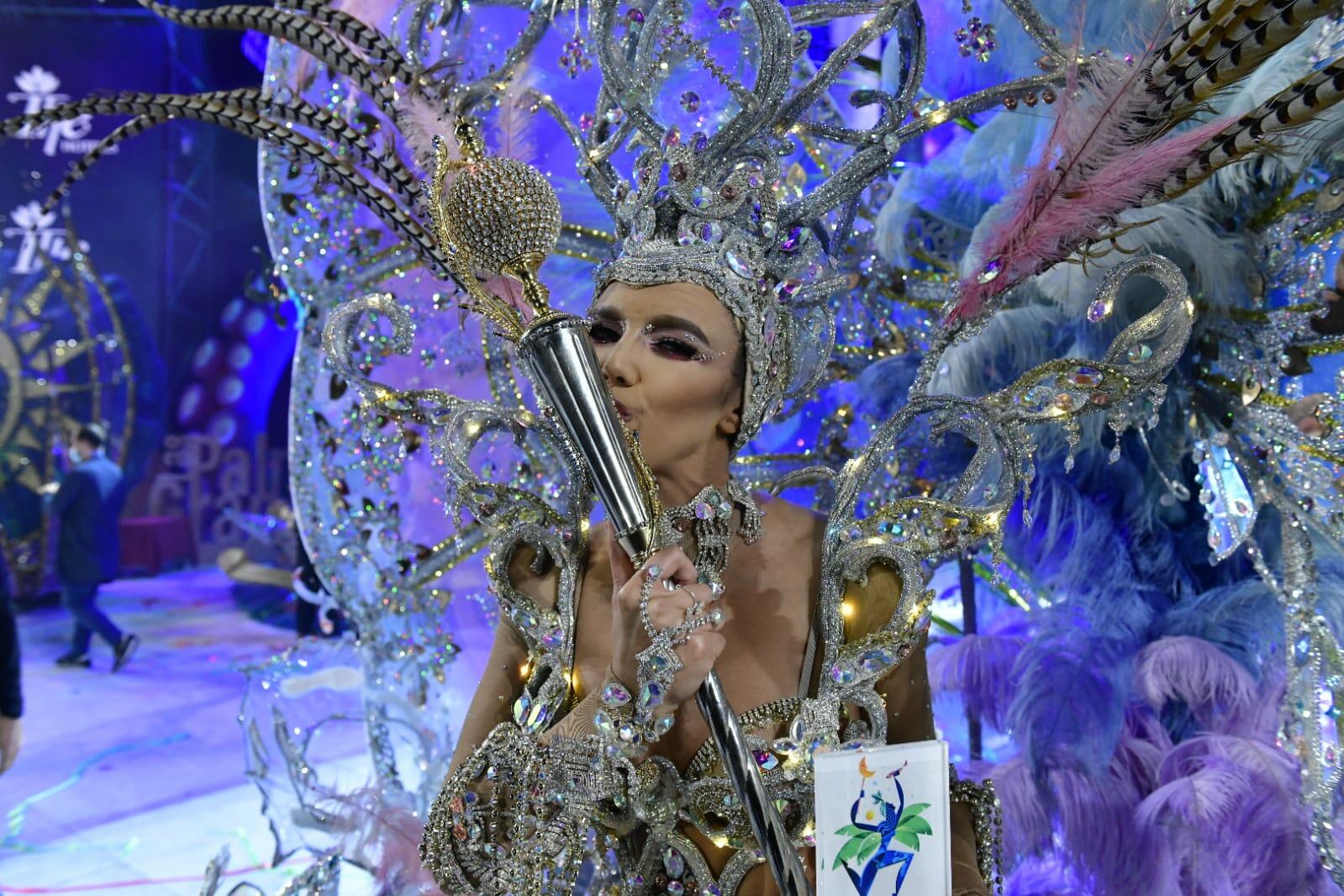 Daniela Medina, reina del carnaval de Las Palmas de Gran Canaria