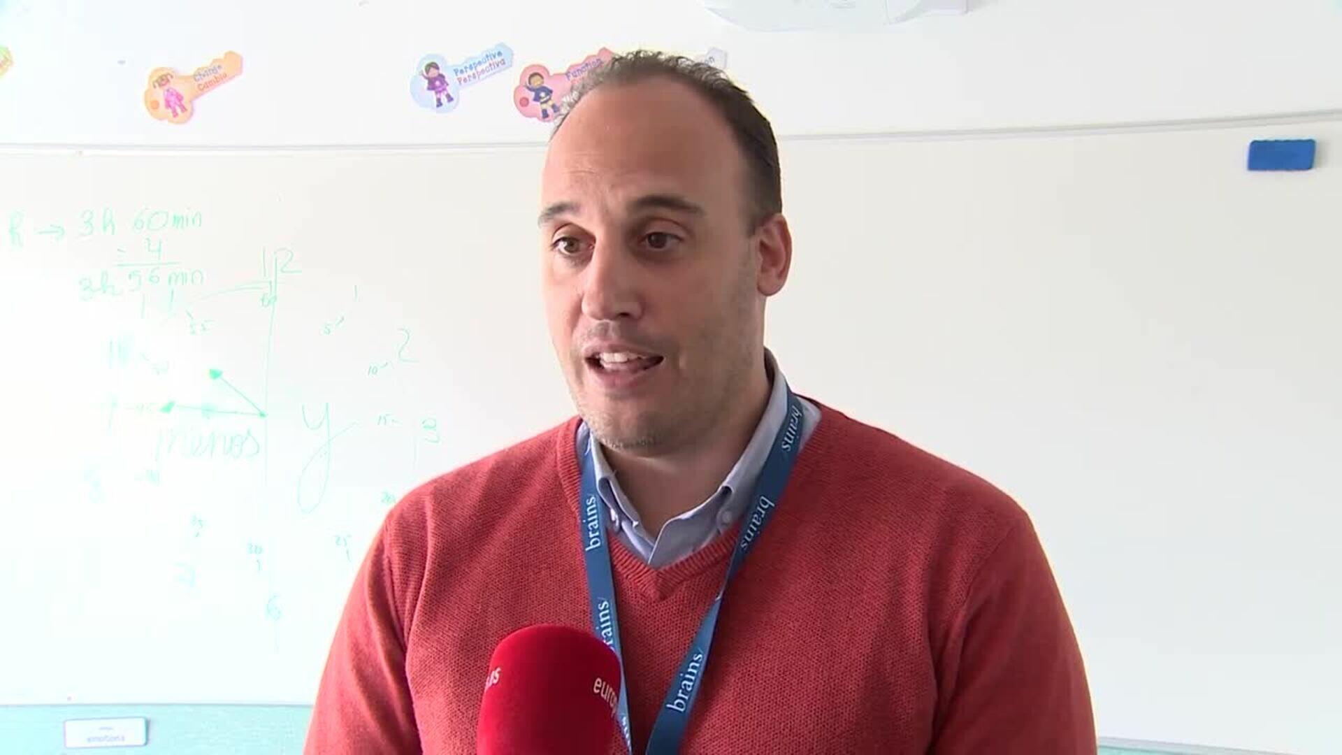 Jefe de estudios ve alegría en los rostros en el primer día sin mascarillas