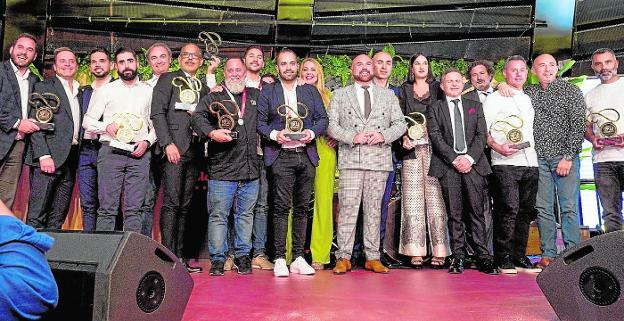 Un listado con la calidad por bandera