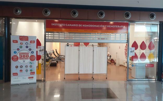 El 1 de julio cierra el punto temporal de donación de sangre de Las Rotondas