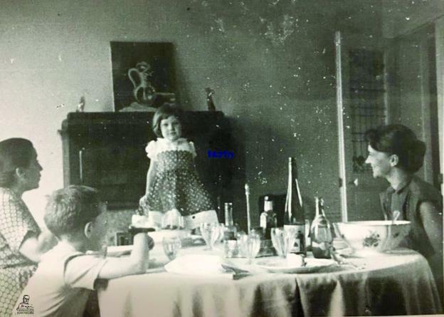 Casares y Camus en casa de los Negrín