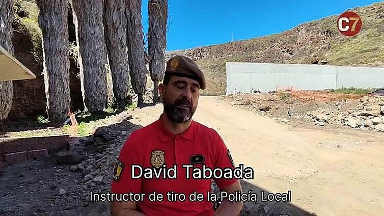 Obras del campo de tiro de la Policía Local