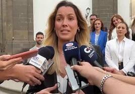 María Fernández: «CC tiene opciones de gobernar el Cabildo de Gran Canaria»