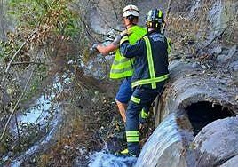 El canal de Aguamansa vuelve a estar operativo tras los trabajos de reparación