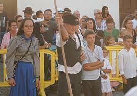 La ofrenda de la Peña más ganadera con Vicente Hernández