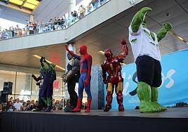 Adrenalina, emoción... y superhéroes en el CC Alisios