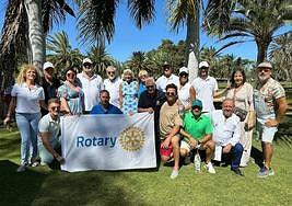 Maspalomas Golf acogió el 18º torneo benéfico Rotary Maspalomas