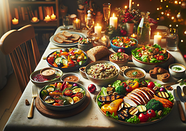 ¡Celebra con salud en Navidad!