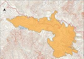 El Cortijo de Huertas, que ardió en julio, ya es vedado de caza