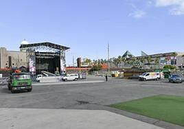 Solo tienen permisos dos fiestas de fin de año, ambas en la Plaza de la Música