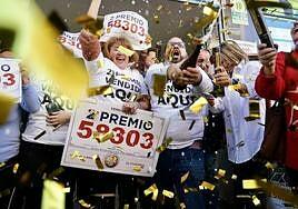 La llovizna de un segundo premio remolón y muy atomizado empapa de millones media España