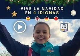 Vídeo CHI. Vive la Navidad en 4 idiomas con los alumnos del Colegio Hispano Inglés