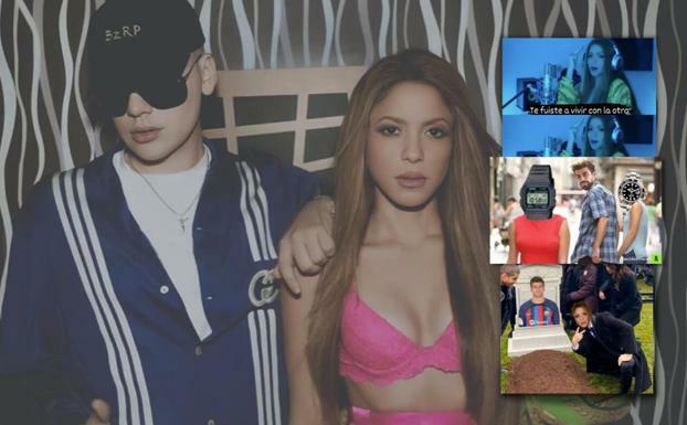 Las redes estallan con la nueva canción de Shakira: los memes más vistos