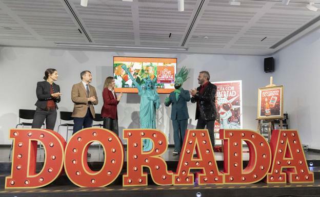 Dorada lanza «Una cita con la libertad» de la mano de artistas canarios y las agrupaciones del Carnaval
