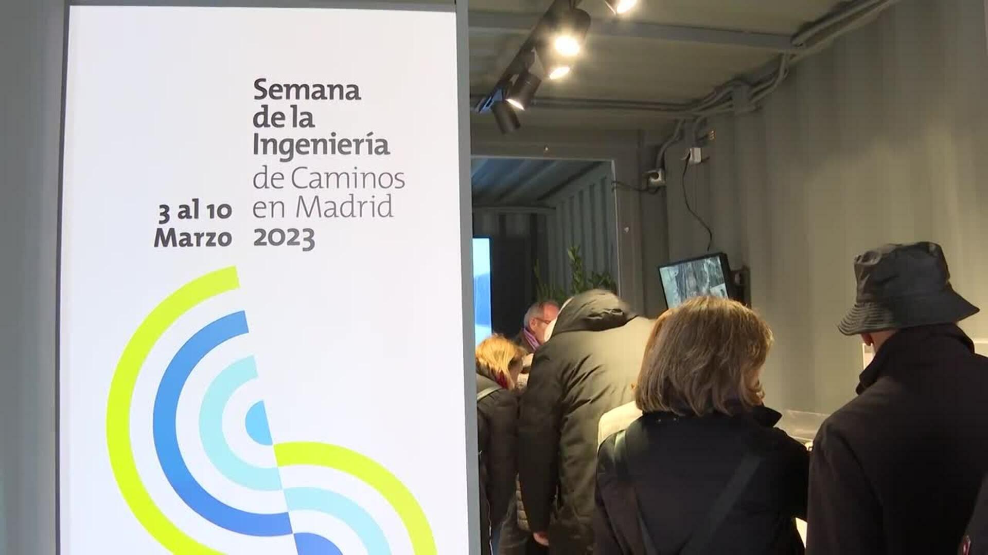 La 7ª Semana de la Ingeniería de Caminos en Madrid muestra los avances de la profesión