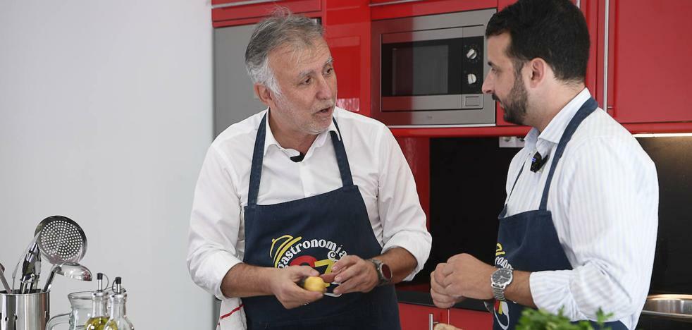 Un sancocho con toque presidencial para inaugurar la cocina de CANARIAS7