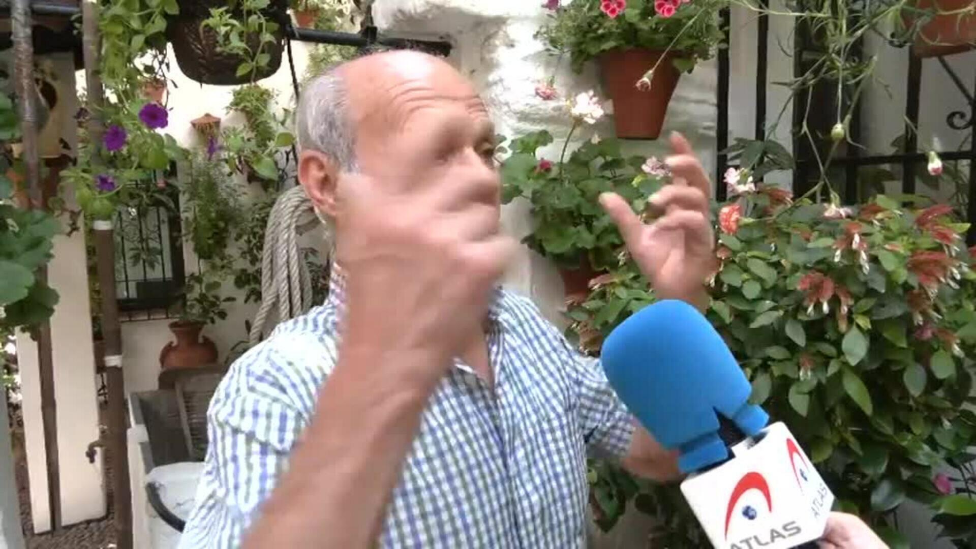 Lleno total en los coloridos patios de Córdoba a pesar del calor