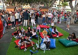 Telde enamora arranca en el parque Franchy Roca