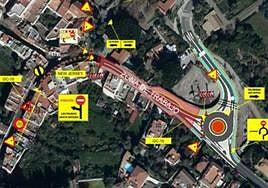 Corte total de la GC-15: consulte aquí el desvío por el casco de Santa Brígida