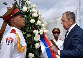 Lavrov prosigue en Venezuela su gira diplomática tras visitar Cuba