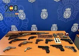 Detenido en Tenerife por la tenencia ilegal de nueve armas y abundante munición