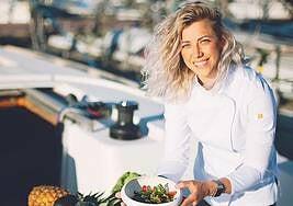 Marina Peskova chef, el arte de la alta cocina «en casa» que triunfa en Gran Canaria