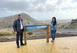 Valsequillo realiza trabajos de mejora en el mirador de La Barrera y en el Área Recreativa El Troncón